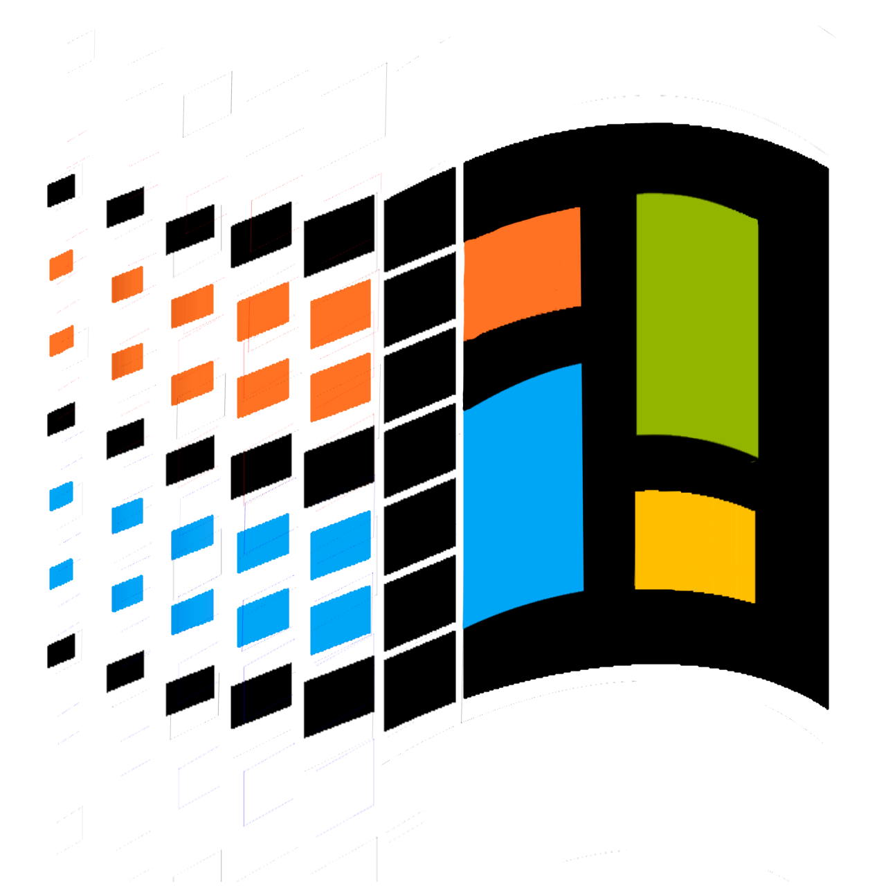 Windows 95 Future Edition (Non Futuristic) Logo by Aidenwindows88 on ...