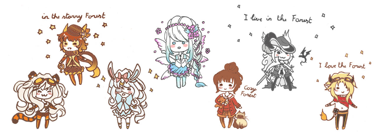 Chibi Banner K by AkiaWalker Chibi Banner K by AkiaWalker