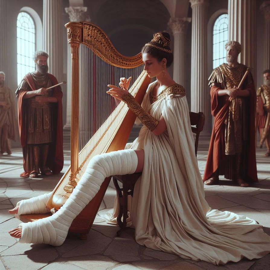 Lyre Rome Ancient Rome Lyre 3 by castai on DeviantArt