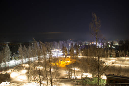 Outokumpu in winter