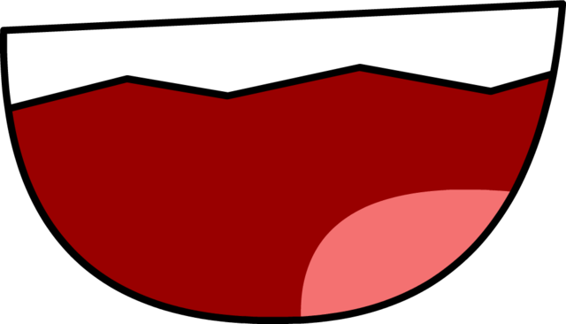 Bfdi Mouth Evil Mouth - Mouth Bfdi, HD Png Download - vhv