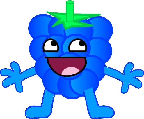 Epic Blue Raspberry by Jordan2048 on DeviantArt