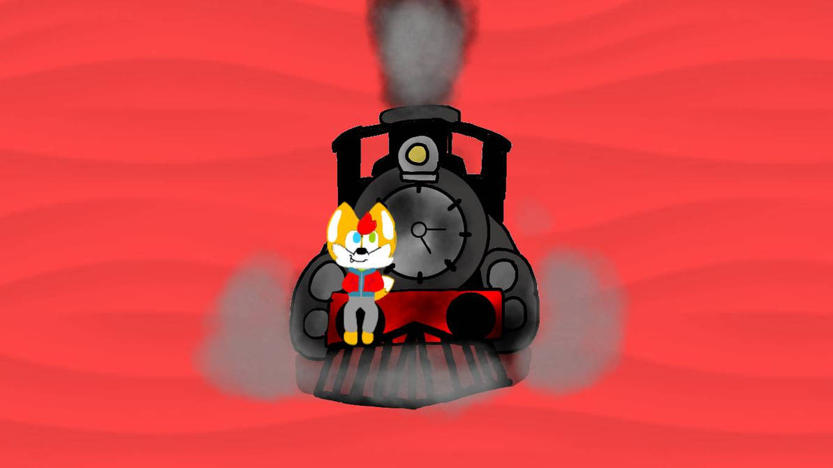 Juniors steam engine by FloofcomicsDA on DeviantArt