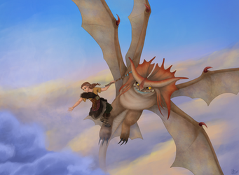 Valka and Cloudjumper