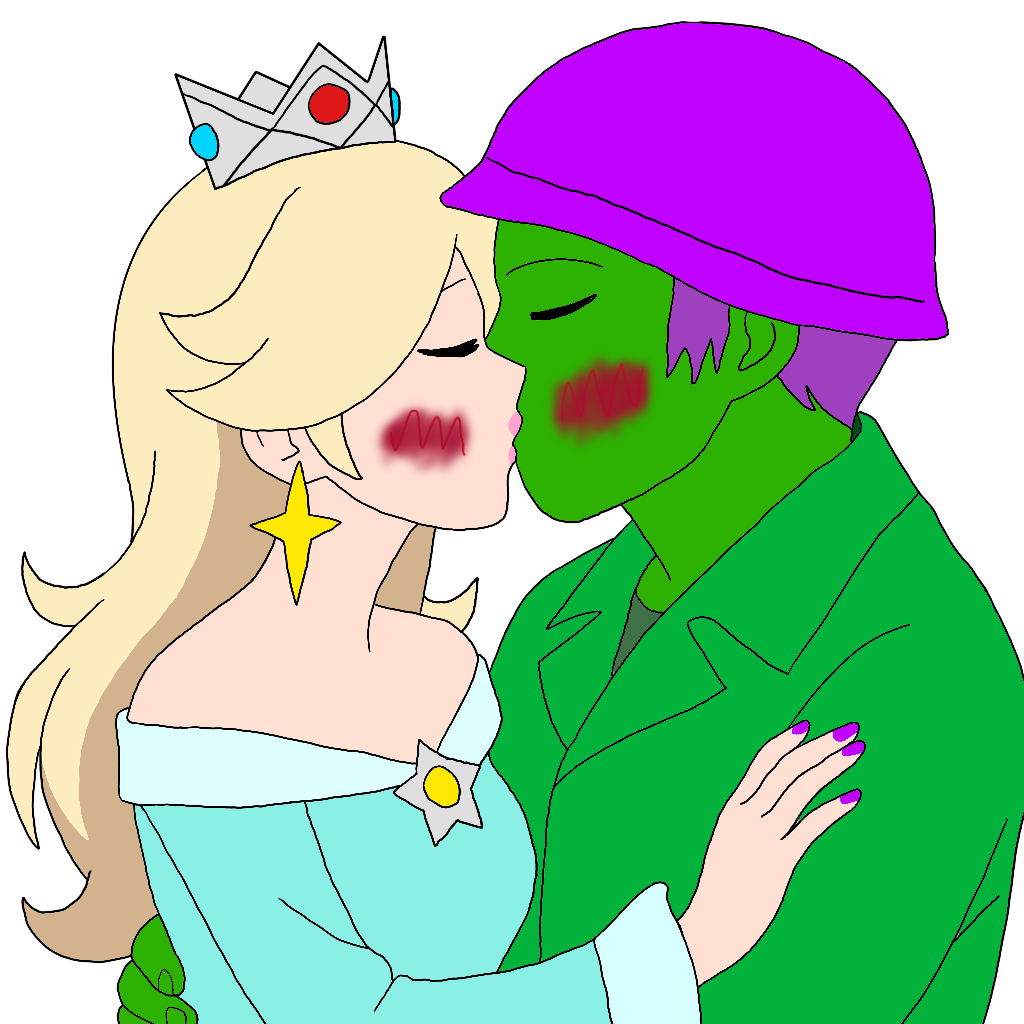 Python Kiss Jamieart Python and Rosalina kiss eachother by Kiwiworld13579 on DeviantArt