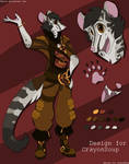 Steampunk Civet Design for CrayonSoup by Teelia