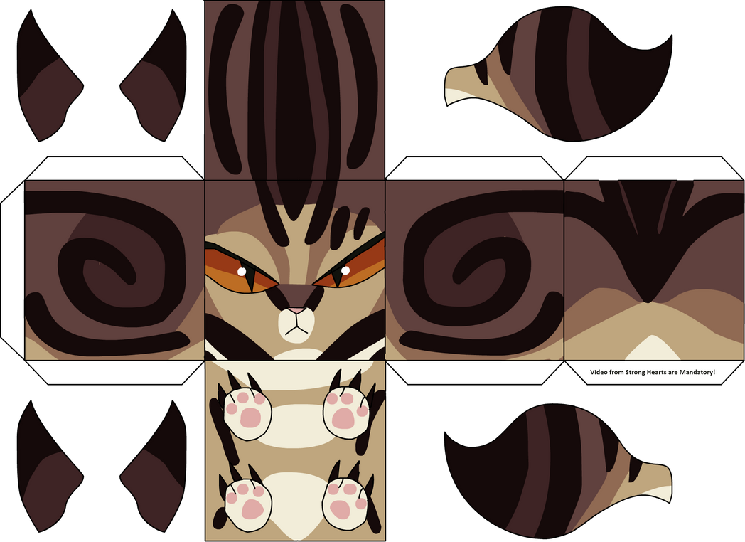 Box cat template - Video - Mandatory by Teelia on DeviantArt