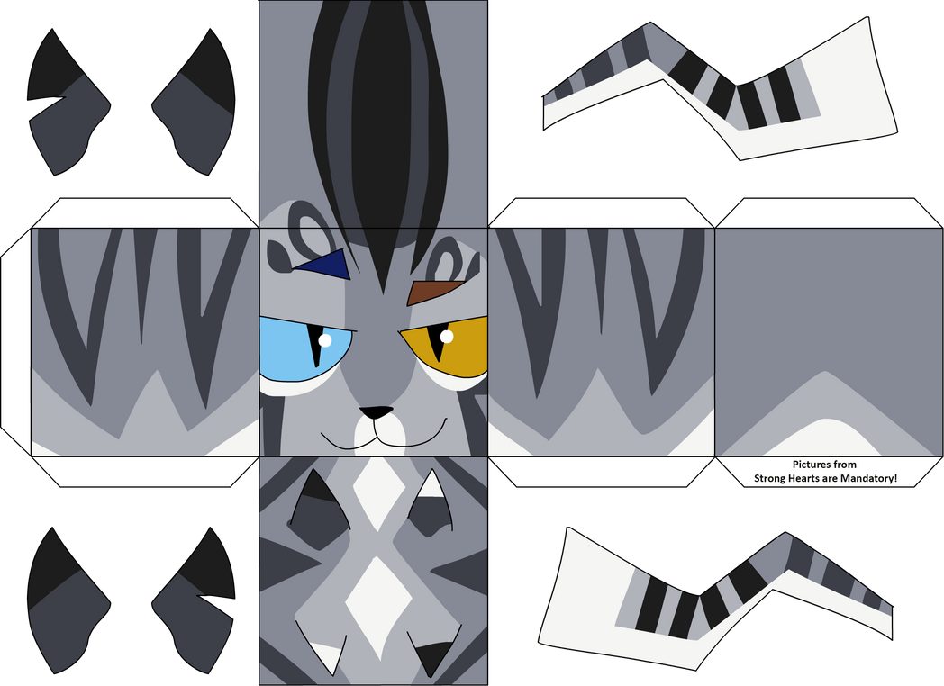 Box Cat Template - Pictures - Mandatory by Teelia on DeviantArt