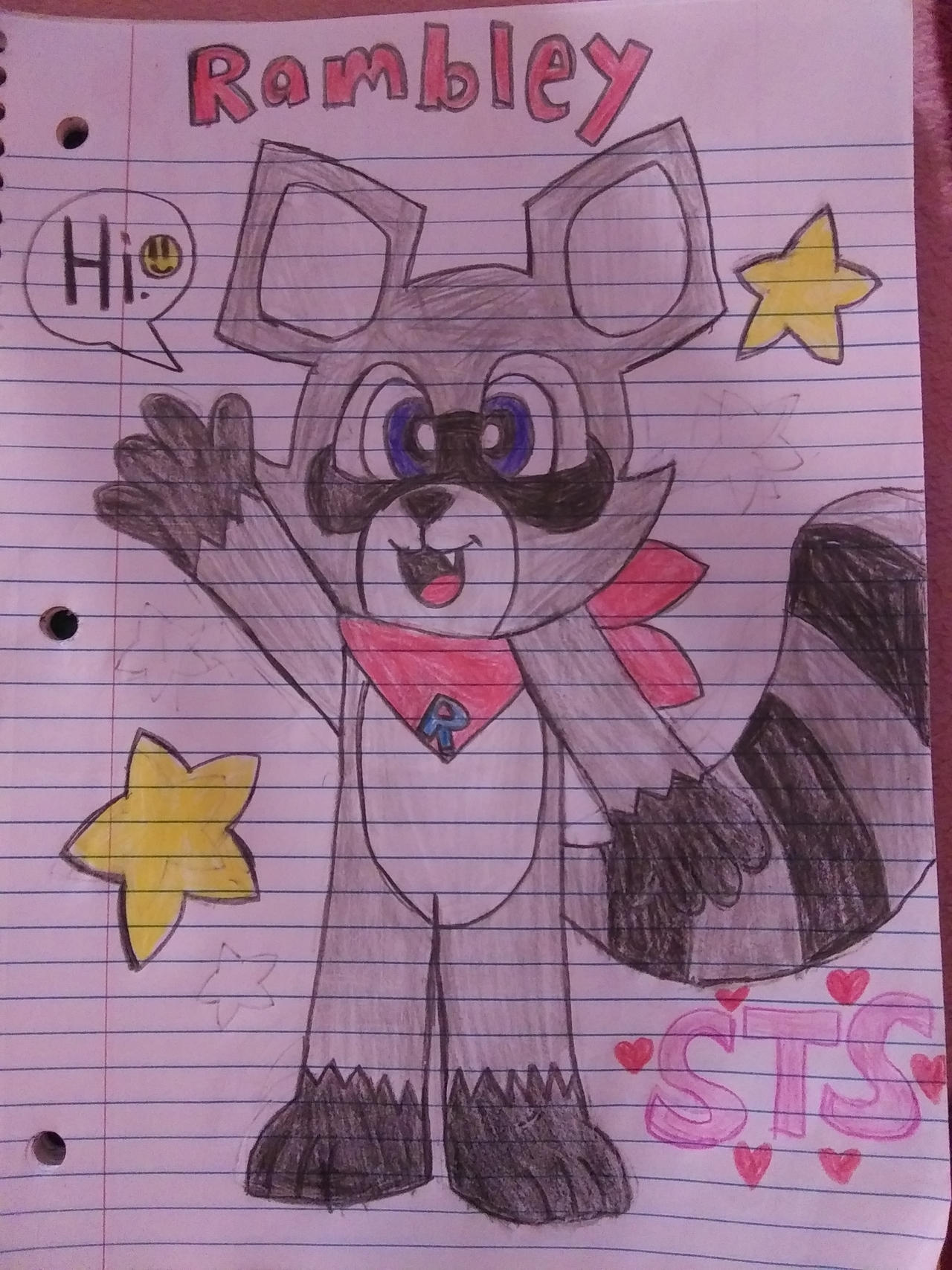 Indigo Park - Rambly The Raccoon by StormSpackman on DeviantArt