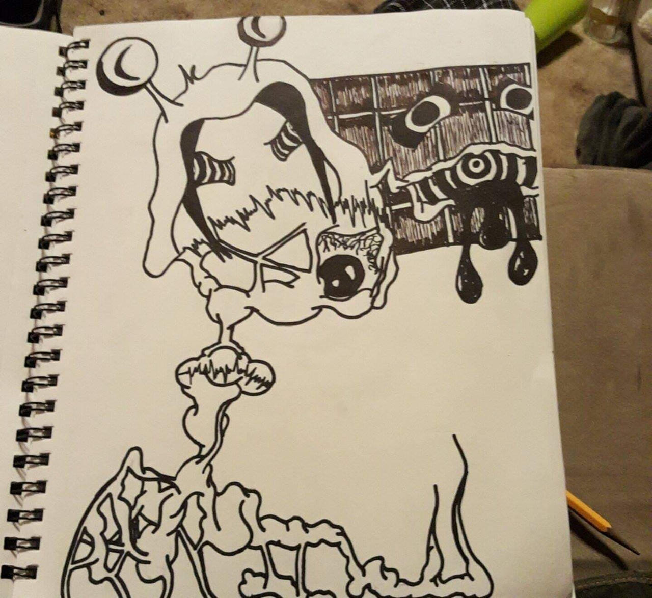 Ink Monster by louuiedog01 on DeviantArt