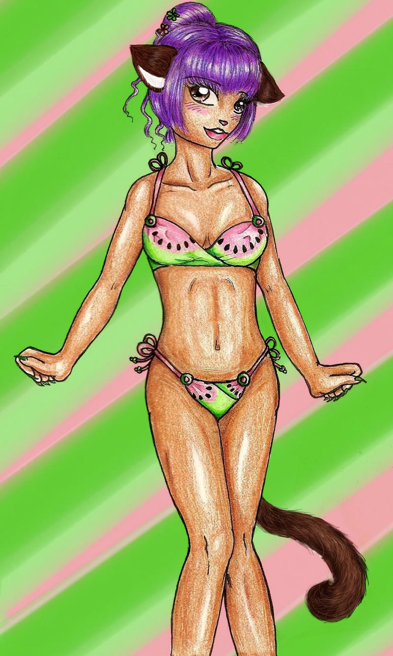 + Watermelon Bikini + - 009