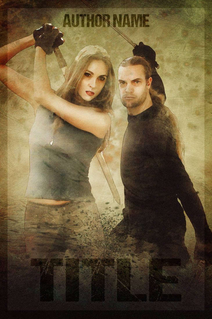 Cover Design Contest - Couple fighting poses 1 by GrafXthings