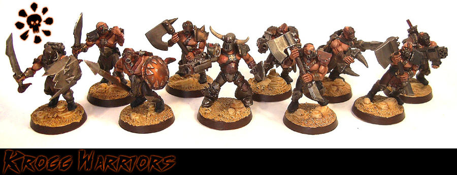 Feral Humans - Krogg Warriors by Proiteus