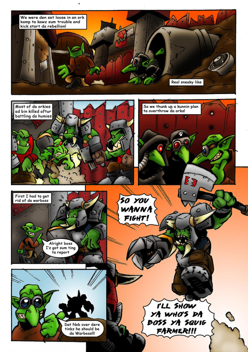 GROT UPRISING COMIC Page 4