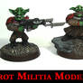 Grot Militia Model