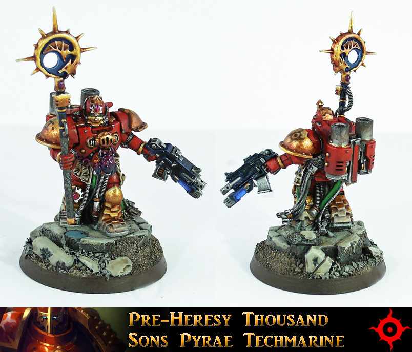 Thousand Sons Pyrae Techmarine