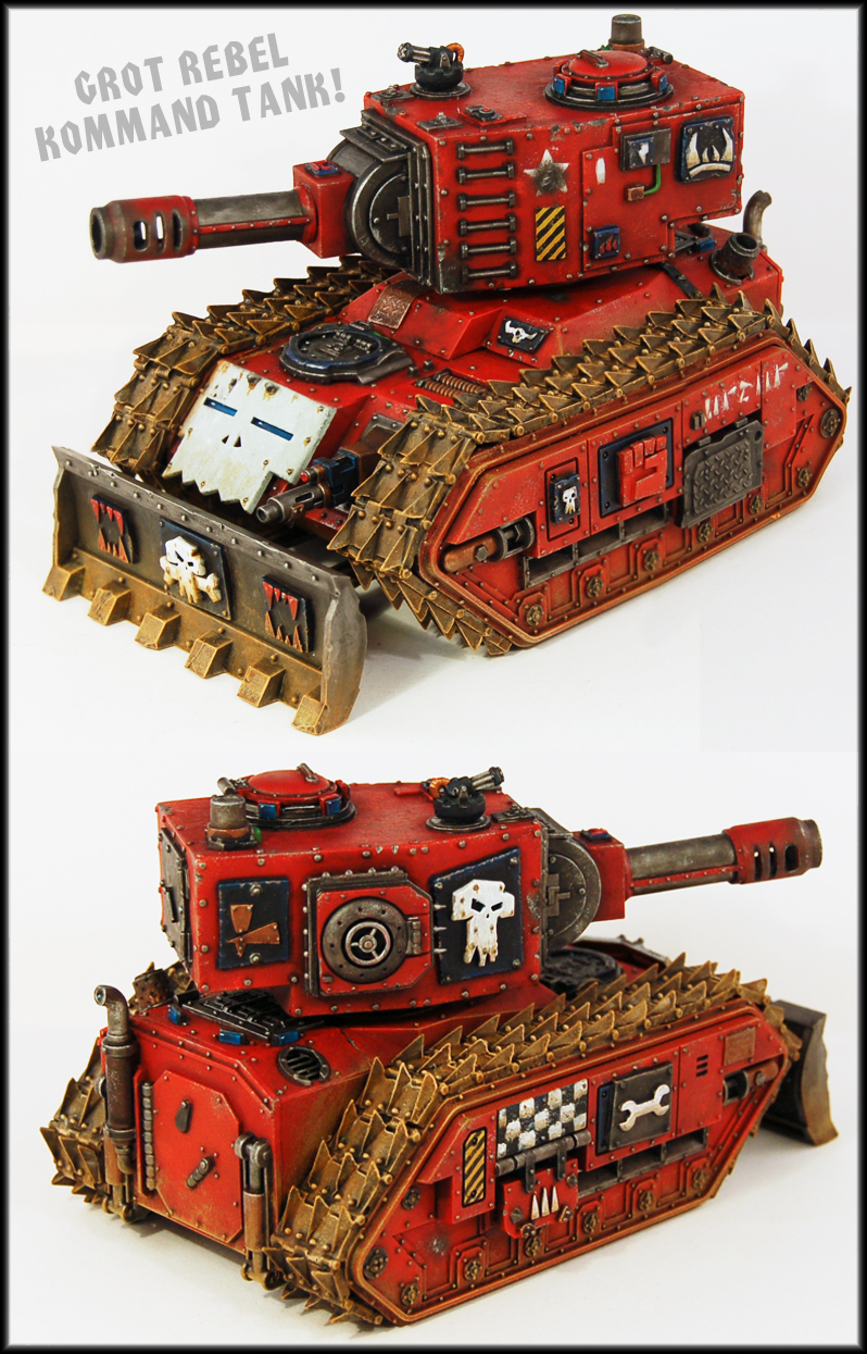 Grot Rebel Bonebreaka Kommand Tank