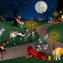 Dark night Stable party