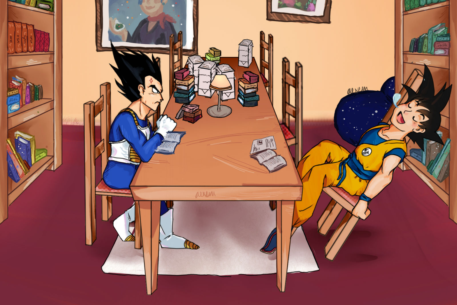 DRAGON BALL Z Androides Nro16,17 y 18 by dibujARTpe on DeviantArt