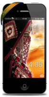 LockScreen Arabic Women iPhone 4/4S