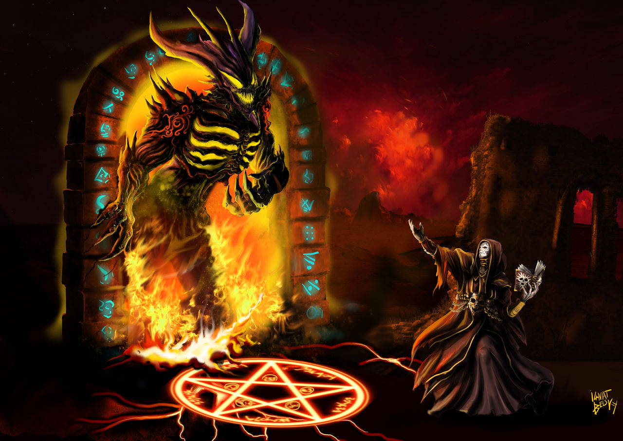 Calling Demons demon call by IgnatBelsky93 on DeviantArt