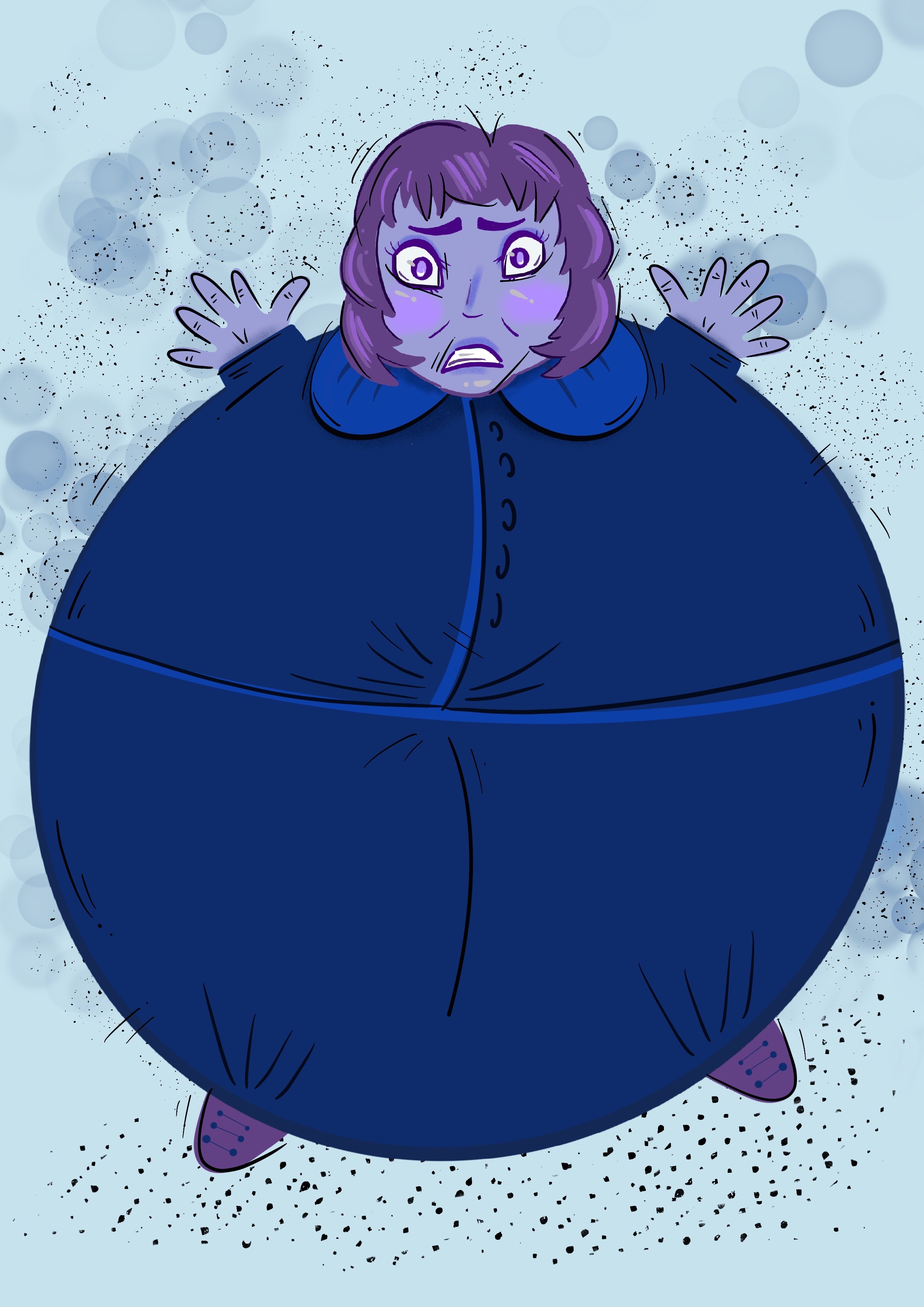 Violet Beuregarde by EmilyLayne13 on DeviantArt