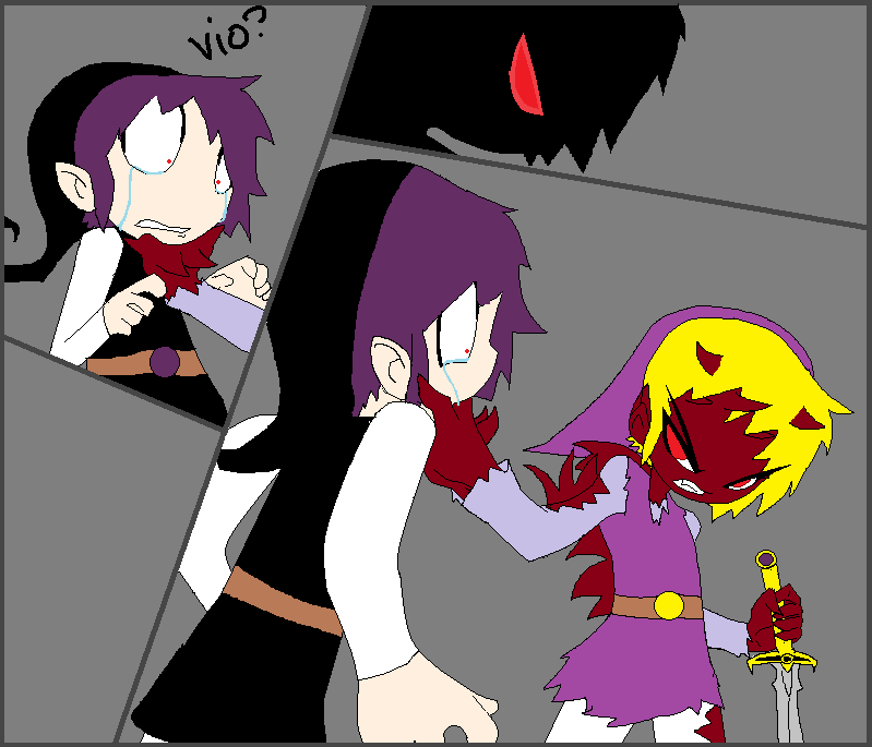 Band of Darkness, the monster, vio? comic