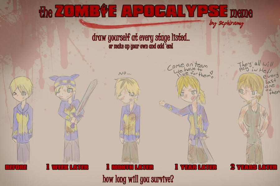 Meme Zombie apocalyse