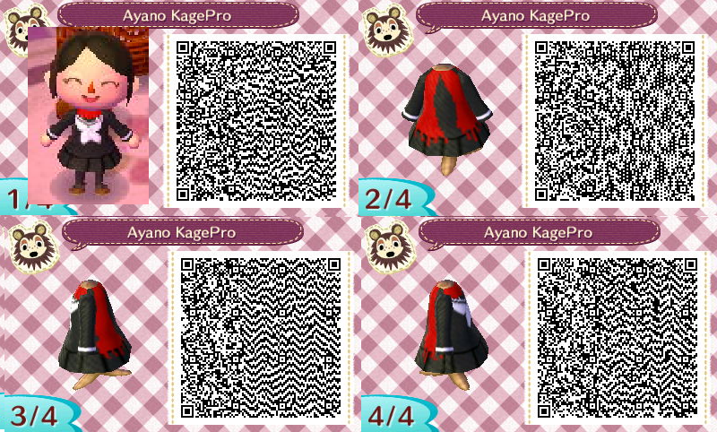 Ayano Kagerou Project ACNL QR code