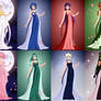 Senshi Princess Gowns