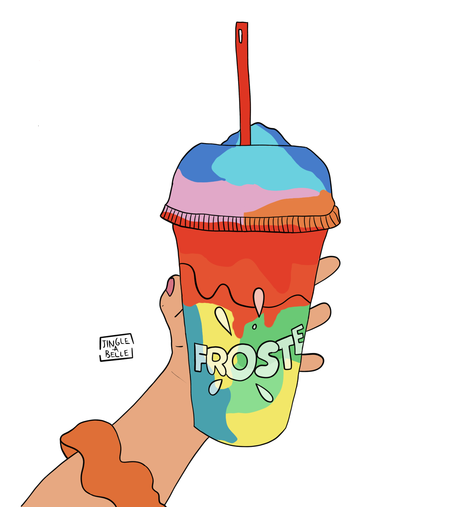 Slushie Drawing! by jingleabelle on DeviantArt