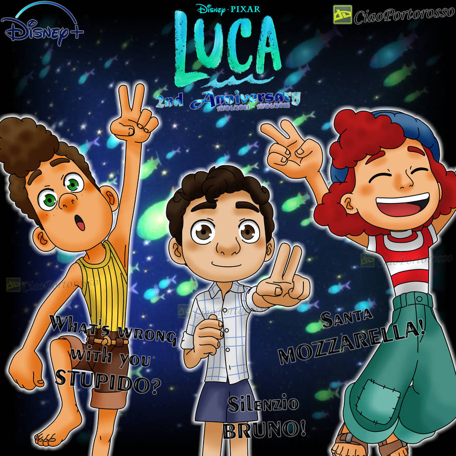 Luca Is Two Scan 36 - Disney Pixar Luca - 2nd Anniversary! by CiaoPortorosso on ...