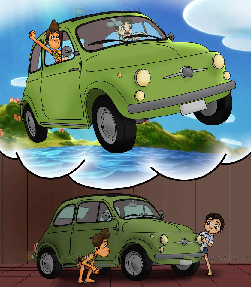Deviantart Cars Scan 45 - Dreaming a car by CiaoPortorosso on DeviantArt