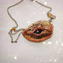 Fire Dragon Eye Necklace