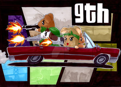 GTH Grand Theft Hamtaro No. 1