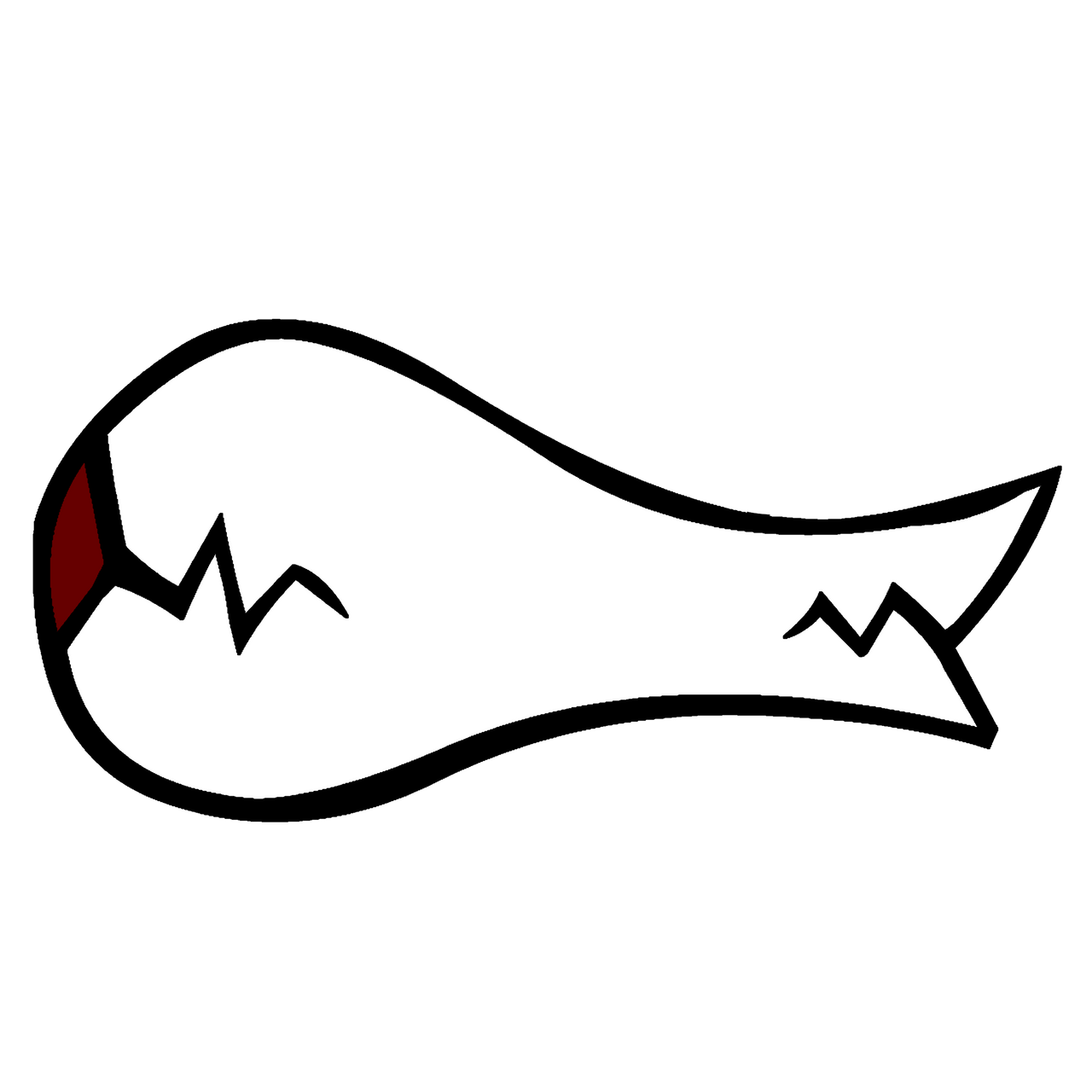 Sharp Teeth Mouth Remastered by LennyTheHTFFan2009 on DeviantArt