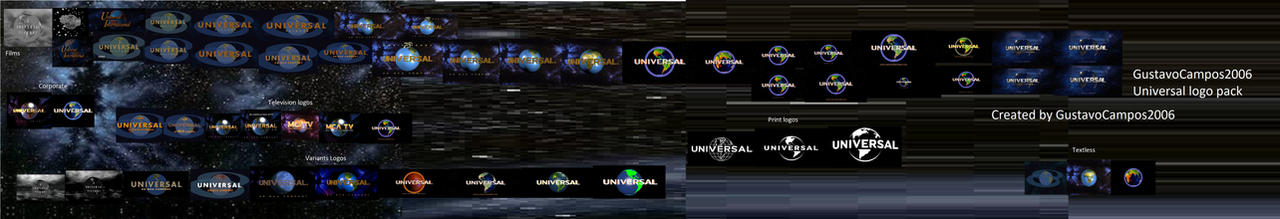 Universal Pack Deviantart GustavoCampos2006 Universal logo pack by GustavoCampos2006 on DeviantArt