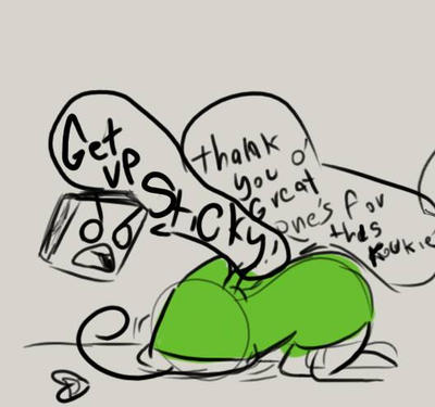 Sticky Sticker Deviantart sticky by Drawingtrashdotjpg on DeviantArt