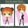 Kentin Chibi / Before and after