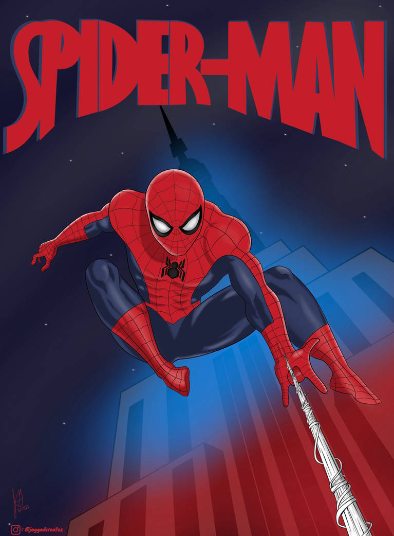 The web slinger by JaggedCreates on DeviantArt