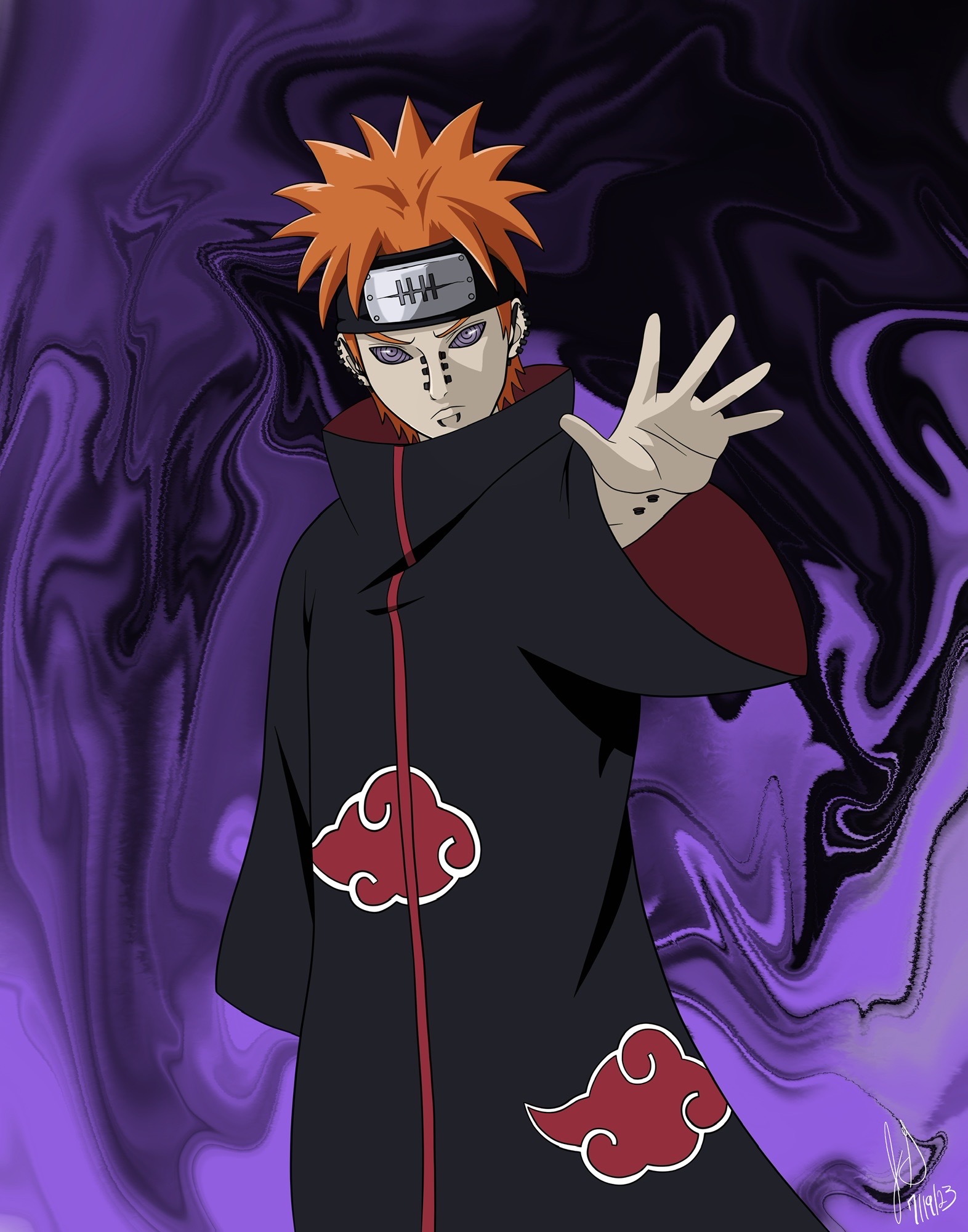 Naruto ShippudenPain (Yahiko) by iEnniDESIGN on DeviantArt