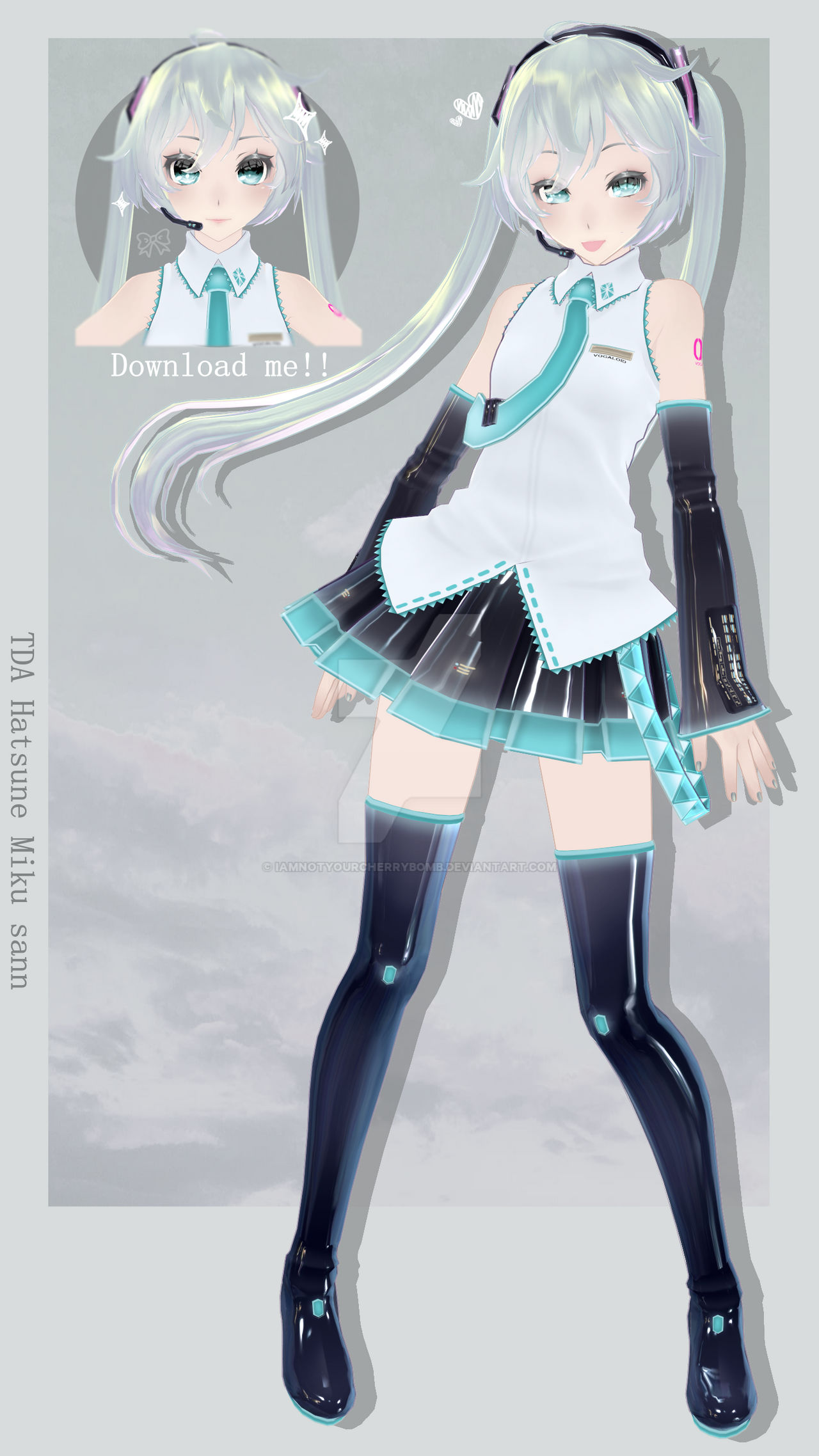 MMD TDA Hatsune Miku Download By Iamnotyourcherrybomb On DeviantArt mmd-tda-hatsune-miku-download-by-iamnotyourcherrybomb-on-deviantart