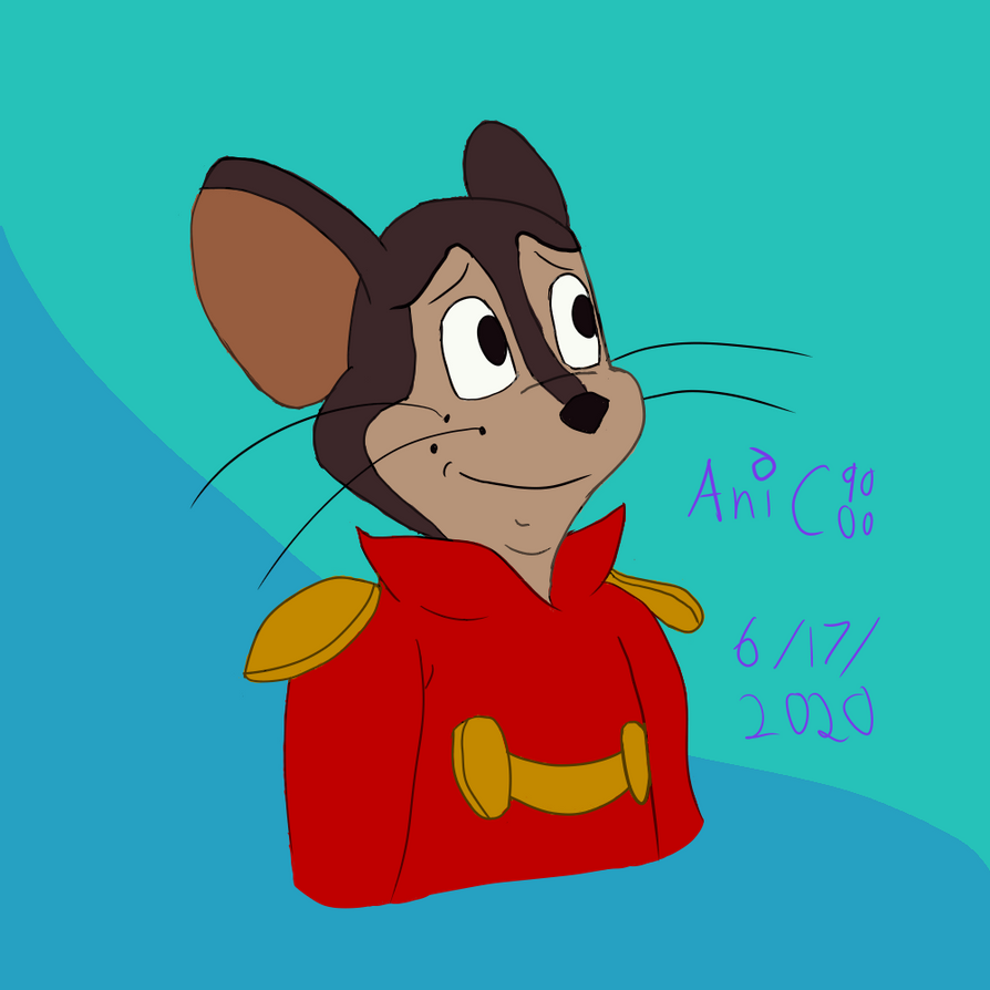 Timothy Q. Mouse - new tablet test by AnimatedC9000 on DeviantArt