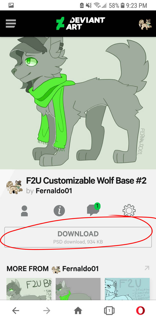 F2U Customizable Wolf Base #2 by Fernaldo01 on DeviantArt