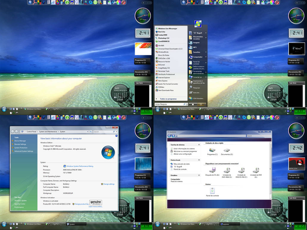 El Buga's June Desktop v5.0 by elbuga on DeviantArt
