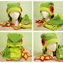 Pokemon - Flygon Hat and Scarf