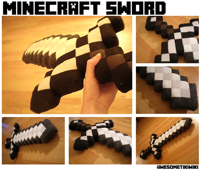 Minecraft Sword - Plush