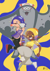 Splatoon 3 fanart Deepcut