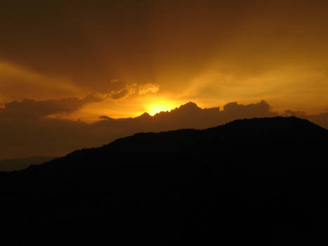 Sunset in Provence