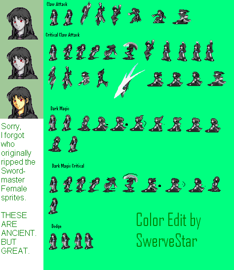 Rain the Vampiress FE Sprites